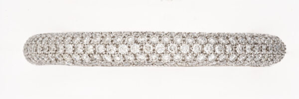 14K White Gold Diamond Bracelet