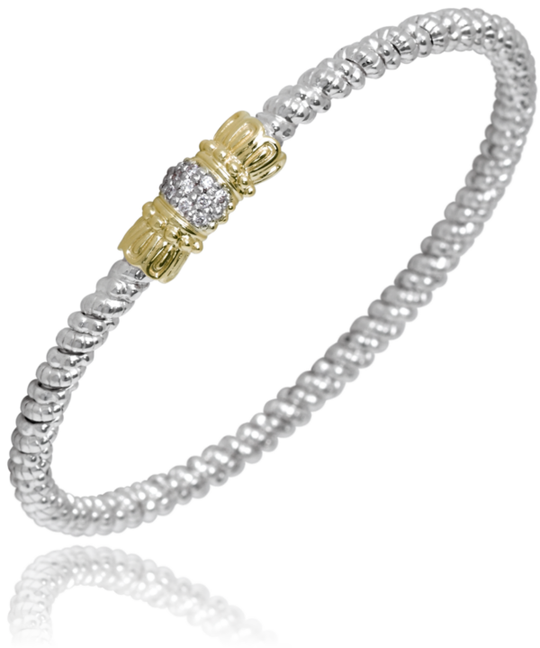 14K Moiré Beaded Vahan Bracelet